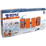 Happy People BEMA Schwimmgürtel, Schwimmweste orange/blau, für Kinder von 2 - 6 Jahren, 15 - 30kg