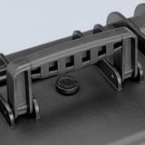 KNIPEX Werkzeugkoffer "Robust45 Move" 00 21 37 LE, Werkzeugkiste schwarz, Staub- und wasserdicht, flugtauglich