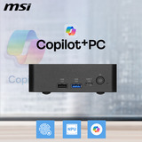 MSI Cubi NUC AI+ 3MG-008DE, Mini-PC schwarz, Windows 11 Pro