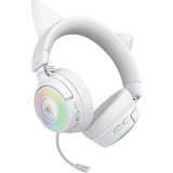 Razer Kraken Kitty V3 Pro, Gaming-Headset weiß, Bluetooth, USB-Dongle, USB-Kabel