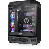 Thermaltake The Tower 600 Black, Tower-Gehäuse schwarz, Tempered Glass x 3