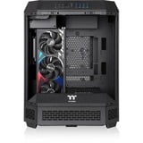 Thermaltake The Tower 600 Black, Tower-Gehäuse schwarz, Tempered Glass x 3