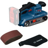 Bosch Professional Akku-Bandschleifer GBS18V-75 Professional solo, 18Volt blau/schwarz, ohne Akku und Ladegerät, in L-BOXX