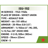 COBI ISU 152, Konstruktionsspielzeug Maßstab 1:72