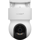 Homematic IP Außenkamera (HmIP-CO), Überwachungskamera weiß, 5MP, WLAN