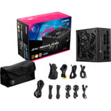 MSI MPG A850GS PCIE5, PC-Netzteil schwarz, 1x 12-Pin High Power GPU, 3x PCIe, Kabelmanagement, 850 Watt