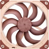 Noctua NF-A14x25 G2 PWM, Gehäuselüfter braun/beige, PWM-Anschluss, 140 mm