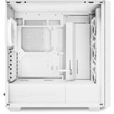 Sharkoon Rebel C70G RGB , Tower-Gehäuse weiß/holz, Tempered Glass