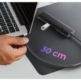 ICY BOX IB-HUB1437-CPD, USB-Hub schwarz