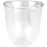 DeLonghi Cappuccino-Gläser (2er-Set), Glas transparent, 2 x 270ml