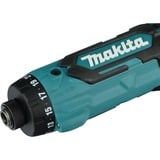 Makita Akku-Knickschrauber DF012DZ, 7,2Volt, Bohrschrauber blau/schwarz, ohne Akku und Ladegerät