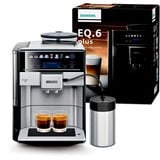 Siemens TE657M03DE EQ6 plus s700, Vollautomat edelstahl/schwarz