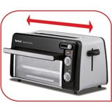 Tefal Toast-Ofen TL 6008, Toaster schwarz/silber, Retail
