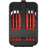 Wiha Bit-Satz slimBit electric, Schlitz und PZ/S rot, 7-teilig