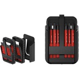 Wiha Bit-Satz slimBit electric, Sechsrund und Sechsrund Plus rot, 13-teilig