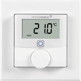 Homematic IP Smart Home Wandthermostat mit Schaltausgang (HmIP-BWTH) weiß, für Markenschalter 230V