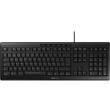 CHERRY STREAM KEYBOARD, Tastatur schwarz, BE-Layout, Cherry SX-Scherentechnologie
