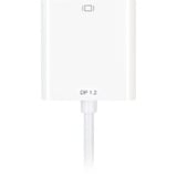 Sharkoon DisplayPort 1.2 > DVI24+1 Converter, Kabel weiß, 15 cm