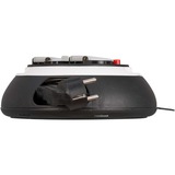 Brennenstuhl Comfort-Line Mini-Kabeltrommel CL-S 3-fach schwarz/weiß, 3 Meter, 2x USB-A