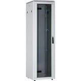 Digitus 483-mm-Netzwerkschrank, 22HE, IT-Schrank hellgrau, 22 Höheneinheiten