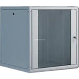Digitus 483-mm-Wandschrank, 12 HE, IT-Schrank grau, 12 Höheneinheiten