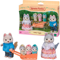 EPOCH Sylvanian Families - Husky Familie, Konstruktionsspielzeug 