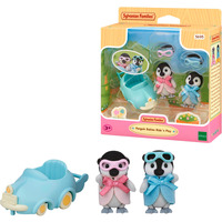EPOCH Sylvanian Families - Pinguin Fahr- und Spielset, Konstruktionsspielzeug 