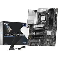 MSI PRO Z890-S WIFI6E, Mainboard schwarz/silber