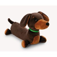 NICI Kuscheltier Dackel 27cm liegend braun
