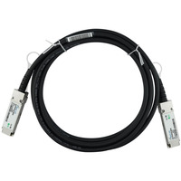 BlueOptics BlueLAN Direct Attach Kabel kompatibel zu Extreme Networks 40G-DACP-QSFP1M QSFP schwarz, 1 Meter
