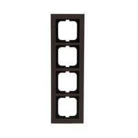 Busch-Jaeger Abdeckrahmen 4-fach, Abdeckung braun, Retail