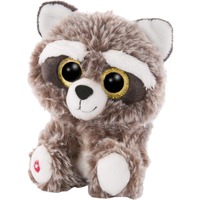 NICI Glubschis Schlenker Waschbär Clooney, Kuscheltier grau/weiß, 15 cm