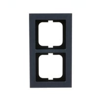 Busch-Jaeger Abdeckrahmen 2-fach, Abdeckung blau, Retail
