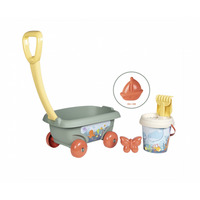 Smoby Life Handwagen mit Eimergarnitur, Gartenspielgerät 