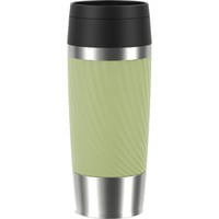 Emsa TRAVEL MUG Classic Twist , Thermobecher grün/edelstahl, 0,36 Liter