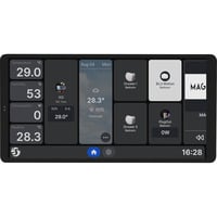Shelly Wall Display X2i, Bedienteil schwarz
