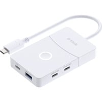 D-Link DUP-501, Hub weiß, USB-C, PD, Wireless HDMI