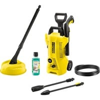Kärcher K 2 Power Control Home, Hochdruckreiniger gelb/schwarz, mit Dreckfräser u. Flächenreiniger