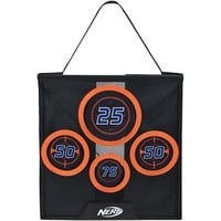 Jazwares Nerf Elite Tragbare Übungszielscheibe schwarz/orange
