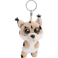 NICI Schlüsselanhänger Luchs Lenzo 9 cm, Schlüsselring braun