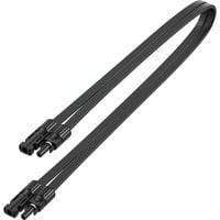 Zendure Superflaches Solar-Kabel, 3 Meter schwarz, 0% MWST
