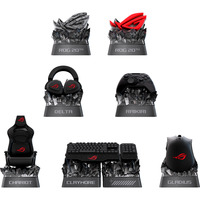 ASUS ROG Keycap Mystery Box Edition 20, Tastenkappe schwarz/rot, sortierter Artikel