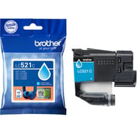 Brother Tinte cyan LC-521C 