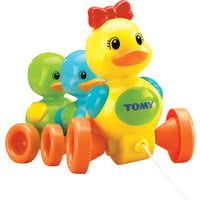 TOMY Entenfamilie mit Melodie und Batterien, ab 10 Monaten, Badespielzeug 