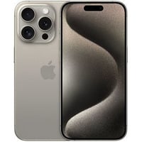 Apple iPhone 15 Pro 128GB Generalüberhalt, Handy Titan Natur, iOS
