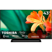 Toshiba 43UF3F63DAR, LED-Fernseher 108 cm (43 Zoll), schwarz, UltraHD/4K, Triple Tuner, HDR, Fire TV