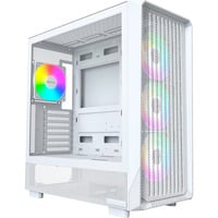 Montech X5 , Tower-Gehäuse weiß, Tempered Glass