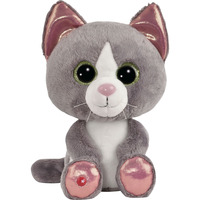 NICI Glubschis Katze Felinja, ca. 25cm, Kuscheltier grau