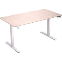 ENDORFY Atlas L Electric, Gaming-Tisch hellbeige/weiß
