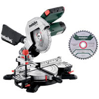 Metabo KS 216 M Set, Kapp- und Gehrungssäge (610216900), 1100 Watt